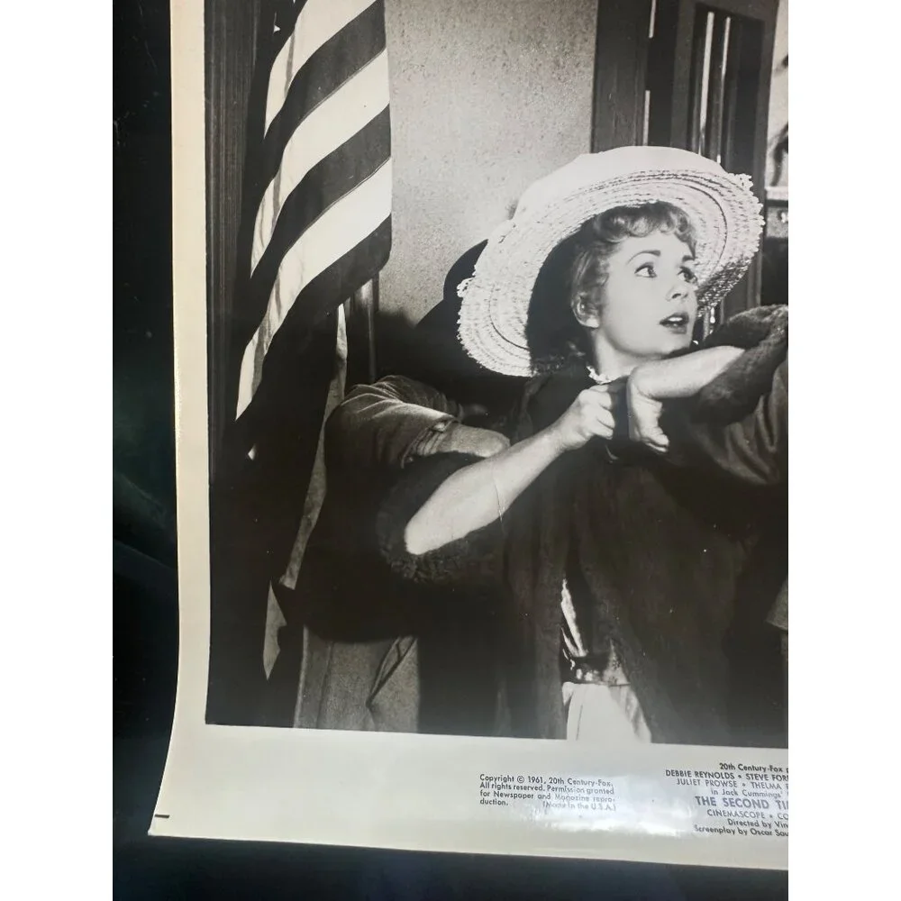 Vintage Debbie Reynolds The Second Time Around 1961 ‘Fighting Crooks’ Movie Stil - Picture 4 of 15